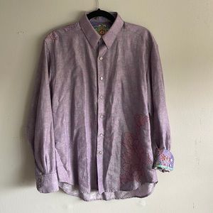 Beautiful Robert Graham Long Sleeve Buttondown Men’s
